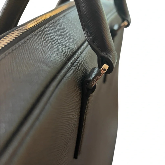 Prada Saffiano Leather Briefcase - Picture 4 of 16